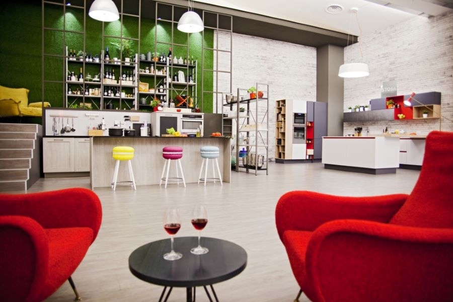 Un loft a Milano, perfetto per eventi culinari