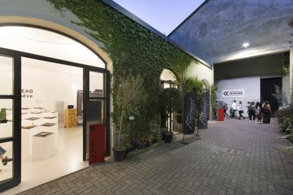 Showroom green in Tortona