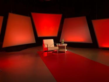 Studio televisivo a Milano