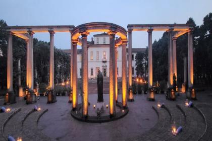 Villa d'epoca con giardino