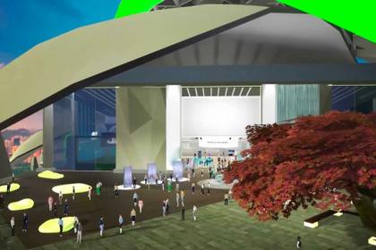 Spazio per fiere virtuali ed eventi