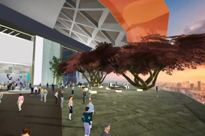 Spazio per fiere virtuali ed eventi