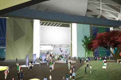 Spazio per fiere virtuali ed eventi