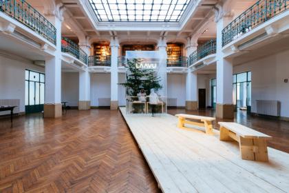 Biblioteca in Centro stile Liberty