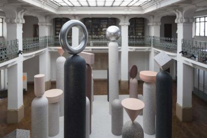 Biblioteca in Centro stile Liberty